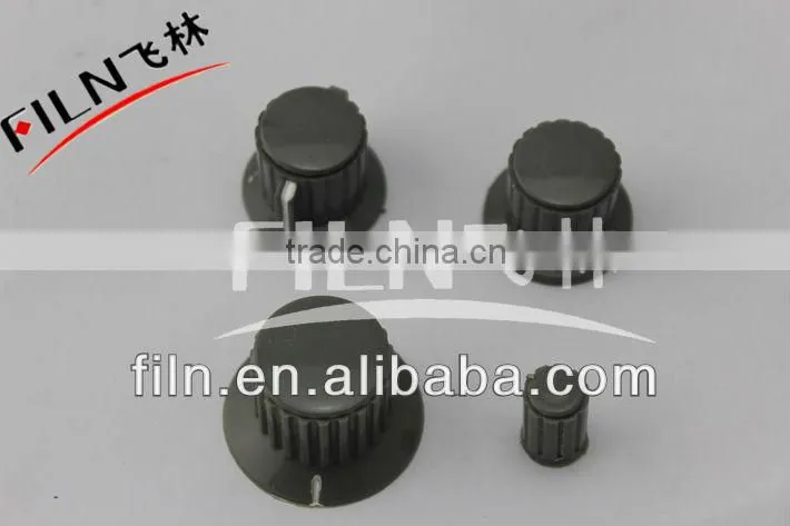 plastic round bakelite miniature radiocontrol knobs
