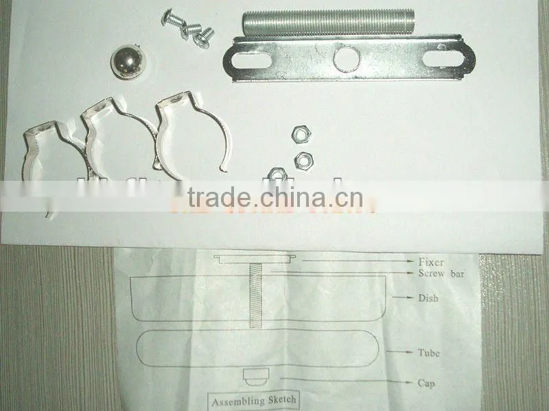 lamp circular de 32w completa metal