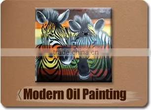 2015 Original Design Outer Wall Decoration Modern Flower Painting