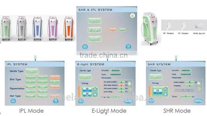 sanhe Supply opt shr for hair removal machine hair removal laser shr ilp 950 hair removal machine