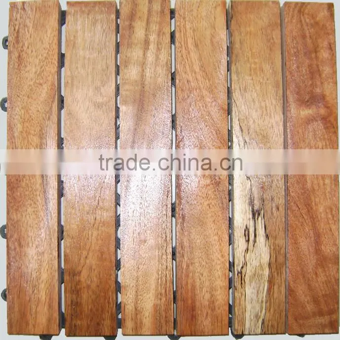 Acacia wood for outdoor furniture/wood decking tile/wood decking