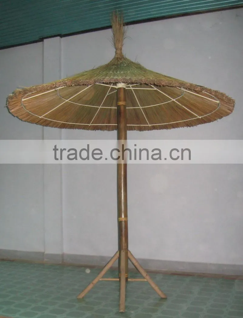 THATCH UMBRELLA/PALM LEAF UMBRELLA/SEAGRASS UMBRELLA - Cheap Price