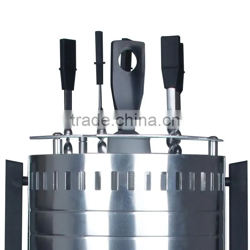 Electric rotating bbq grill