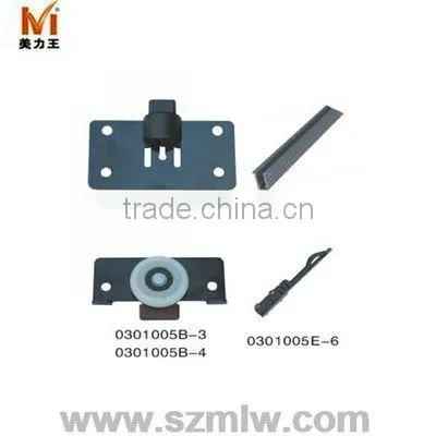Adjustable 68x13x10mm steel zinc-plated invisible shelf support