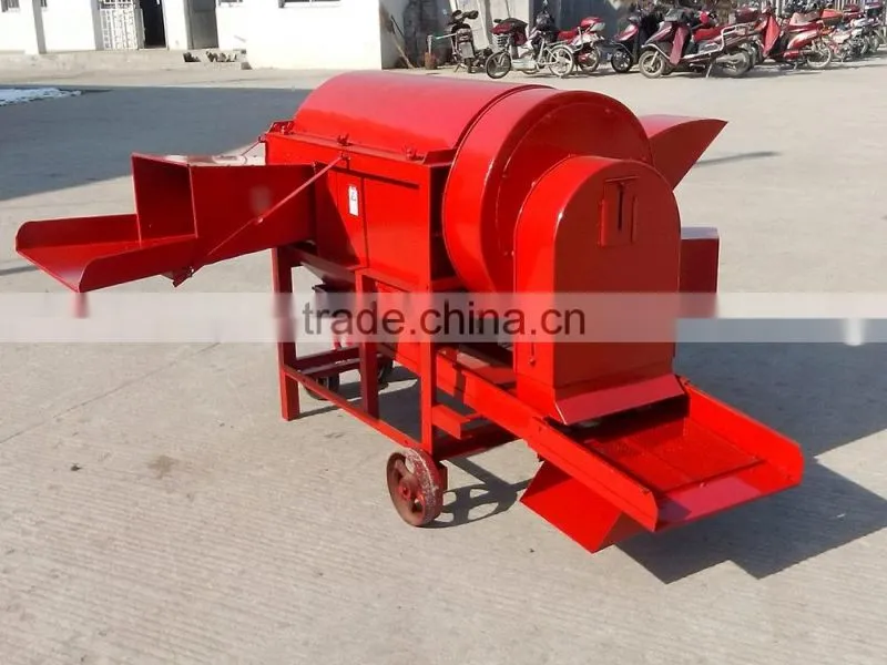 Industrial wheat thresher with high quality
