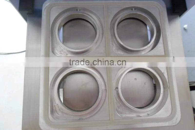 Popular automatic cup sealing machine plastic bag cup sealing macine dubble milk tea cup sealing machine with low price