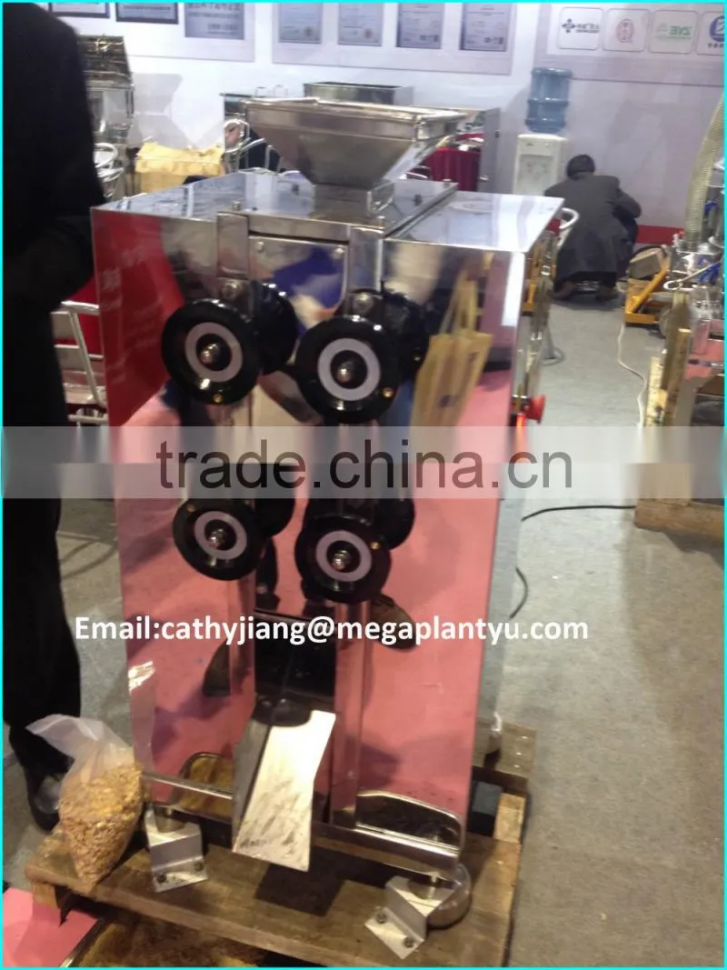 Stainless Steel 60-80mesh Roasted Coffee Beans Roller Mill Grinder