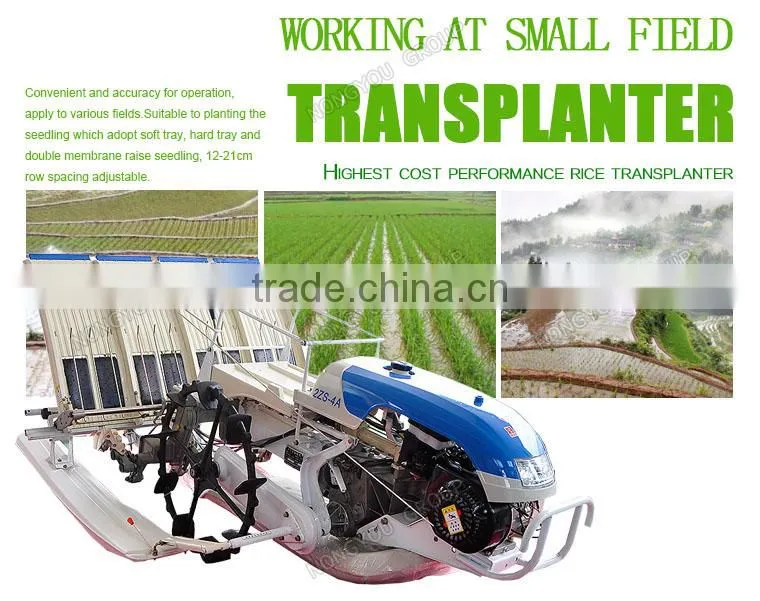 Manual Paddy Transplanter Manufacturer Chinese Factory Hand Paddy Planters Agricultural Machinery 2ZS-4A