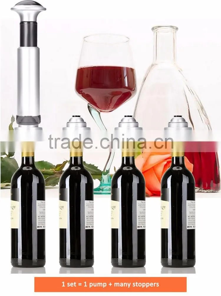 Vacuum wine bottle cork Wine bottle stopper Wine bottle