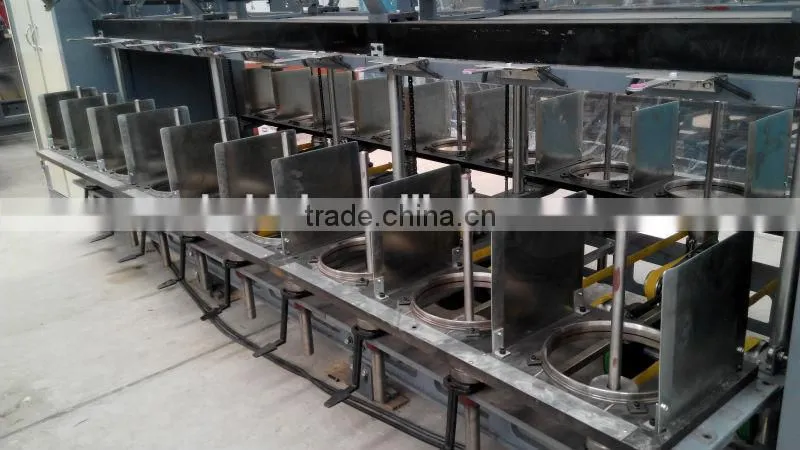 Rope making machine pre-twister for twisting rope yarn