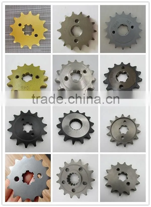 Cheap factory directly motorcycle bajaj pulsar 135 chain sprocket price