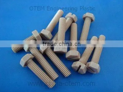 PEEK Slotted Hex screws