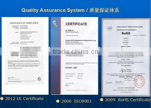 new design CO2 wire on tube condenser for refrigerator