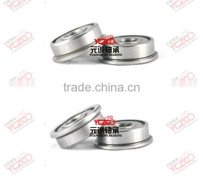 2014 hot sales high quality miniature Flange ball bearaings F606zz