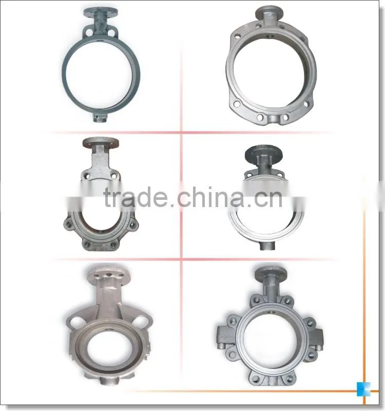 OEM Best Price Casting Cast Iron Manufacturers/Corrugated Bend Aluminum Casting Part/Assurance Manufacturer Hex Nut Sand Casting