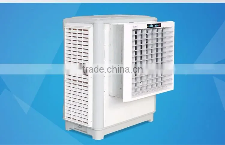 evaporative air cooler with chilled water/warehouse ventilation cooling system packing by carton box