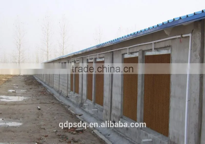 Manufacturer design cooling pad for greenhouse air cooling