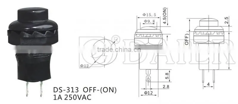 DS-313 12mm push button switch manufacturers