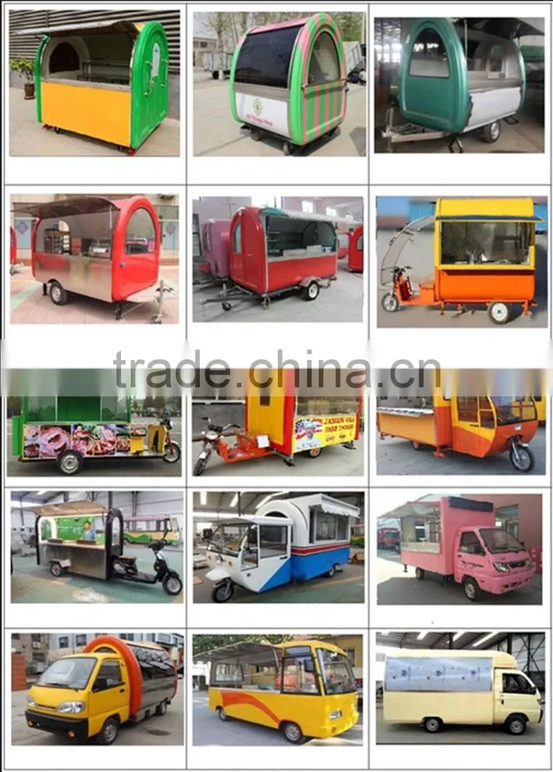 Mobile Breakfast Food Cart