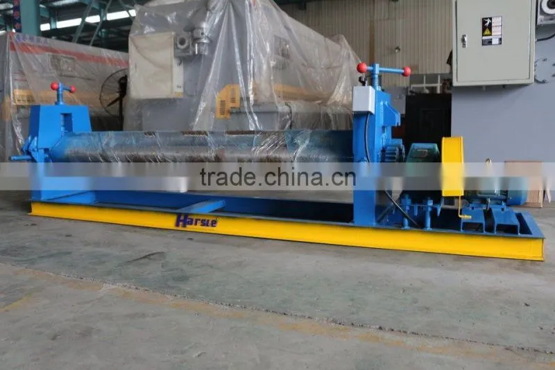Manufacturers selling 4x1.5-2 meters of small electric three roller bending machine of various types of metal rolling