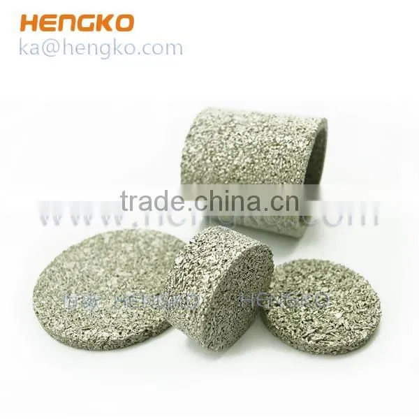 stainless steel 316 perforated Sintered metal filter disc 5 micron
