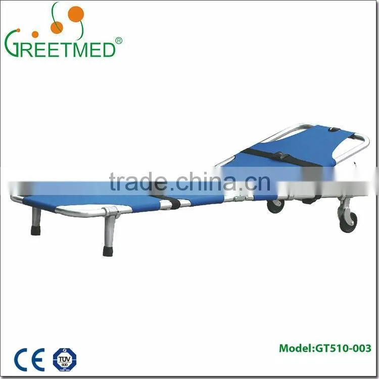 Hand folding hospital stretcher with good prices