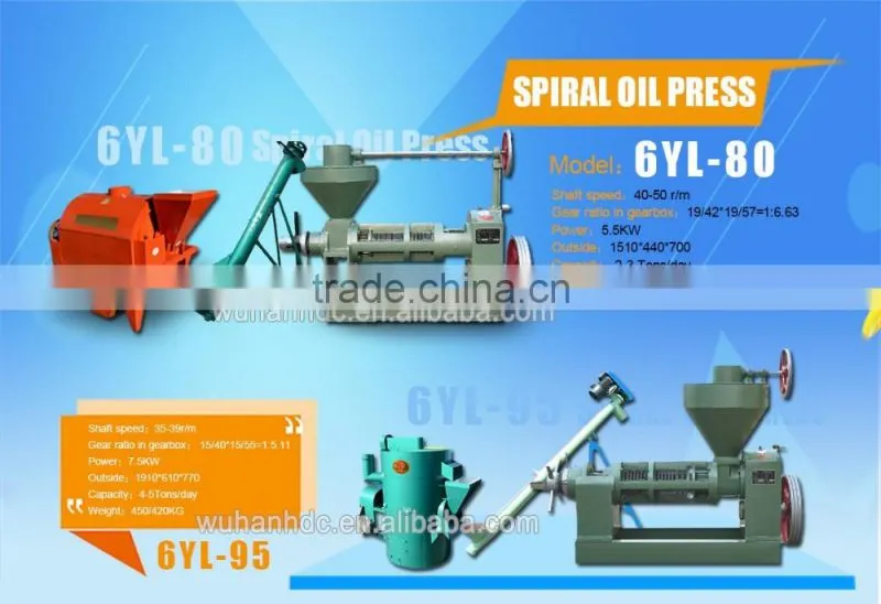 Automatic canola oil squeezing plant rapeseeds oil machinery manufacturers in China