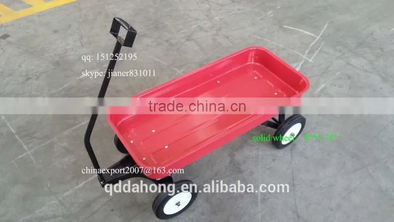 Kid's Tool Cart,Kid's Wheelbarrow ,Children Wheel Barrow with 4 Solid Wheel TC1805