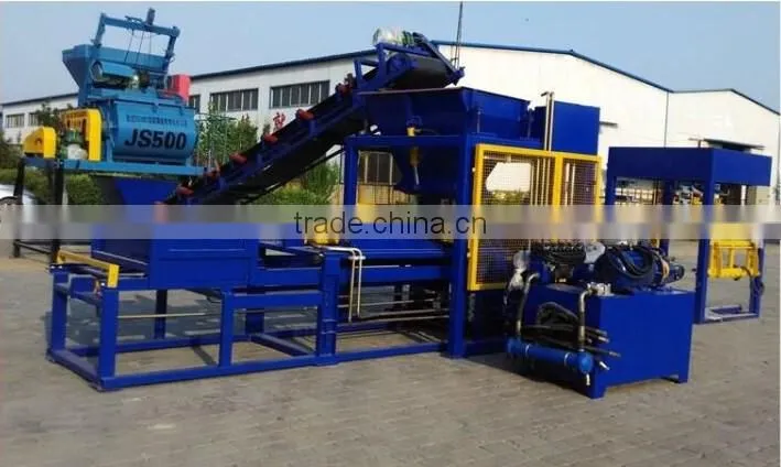 Automatic Hydraulic Concrete Cement Brick Making Machine