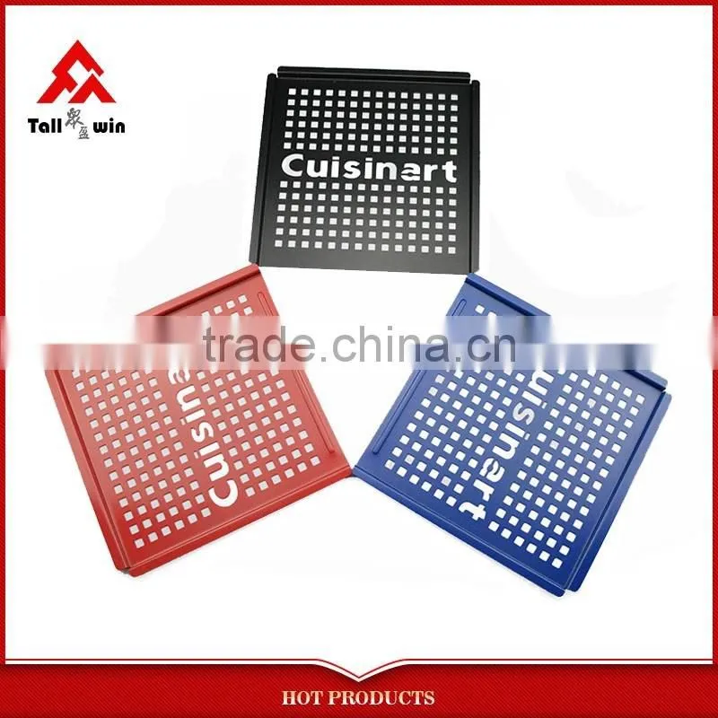 14.5''flat square BBQ grill topper,bakeware,stainless steel kitchen tools