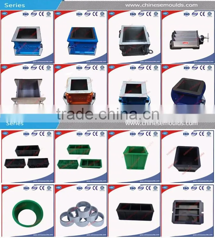 Full Steel Material Concrete Cube Mould,Cement Mortar Test Molds 50MM
