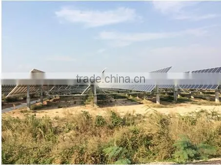 2016 the latest single - axis solar panel tracking system
