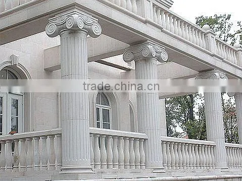 Bush hammered white sandstone marble slab splitter