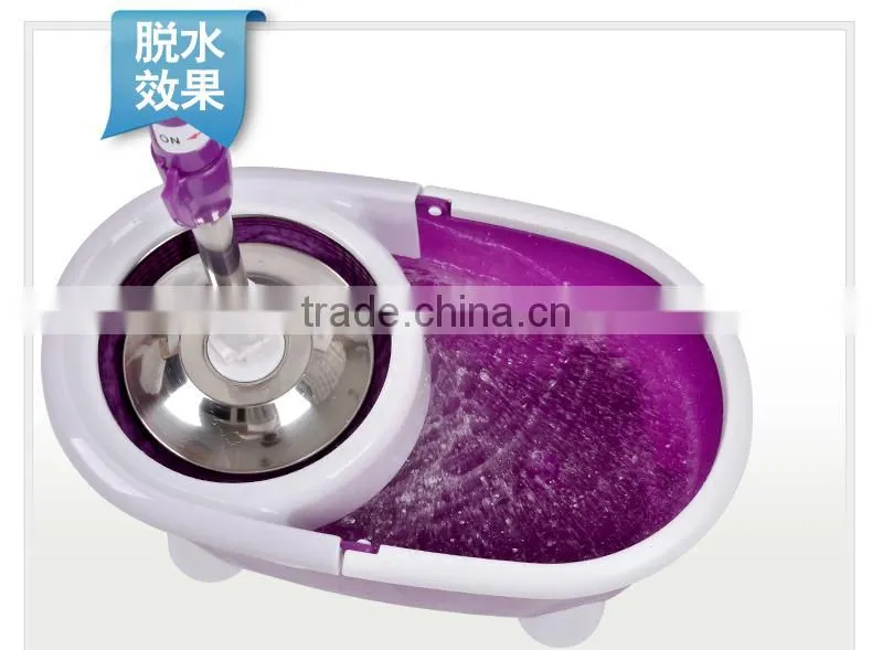 vivinature spin go mop with two heads easy rotation mop