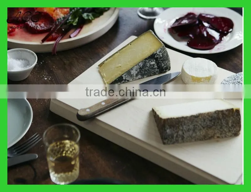 Rectangle wooden serving tray
