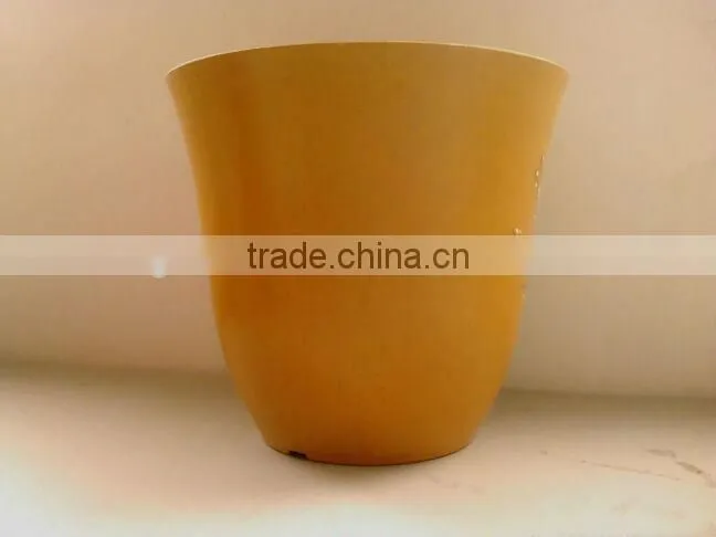 ecofriendly biodegradable bamboo fiber flower pot