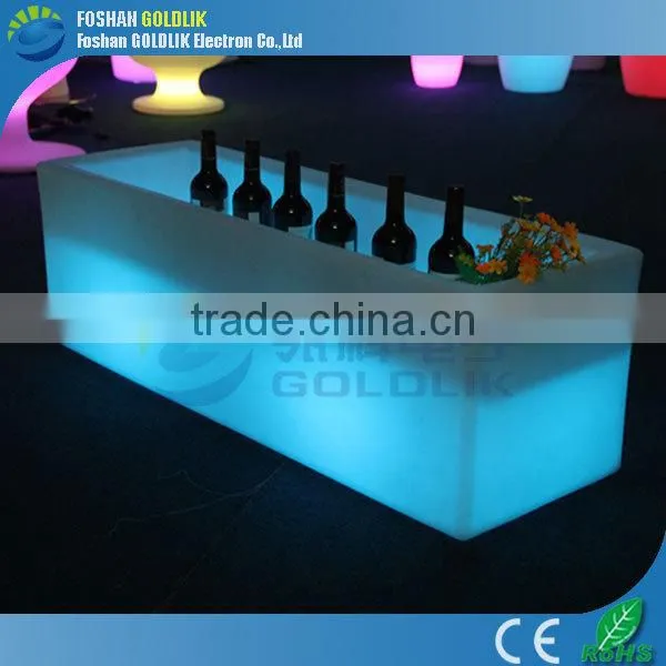 led illuminated ice bucket/large ice bucket