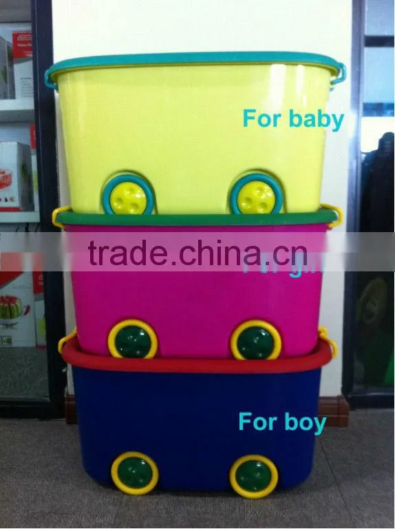 STORAGE BOX FOR 50L Toy Storage Case With Casters