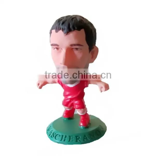 2014 popular product customized vivid world cup 2014 soccer player action figure