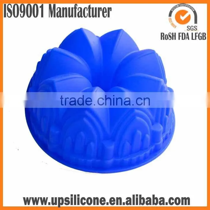 Flower shape silicone cake molds sunflower mold and other shapes