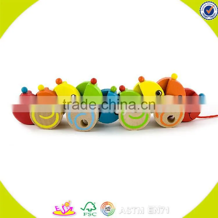 Wholesale fashionable wooden pull tortoise car toy hottest wooden pull tortoise car toy W05B050