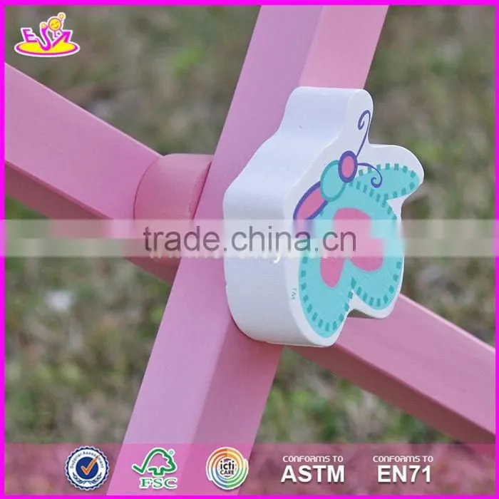2017 New products children pretend play wooden toy ironing board W10D151
