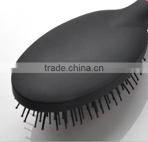 2017 Hot sale LCD display rechargeable cheap electric hair straightener brush