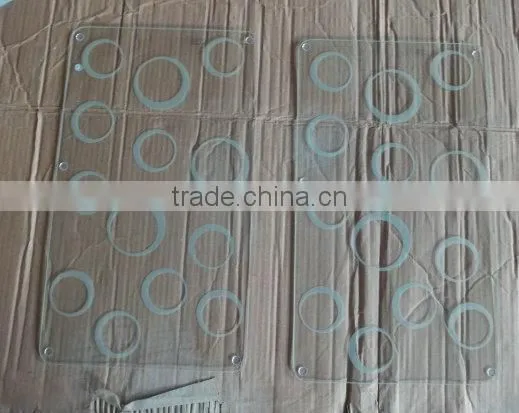 Colored glass cutting board / Glass chopping board / Tempered glass cutting board
