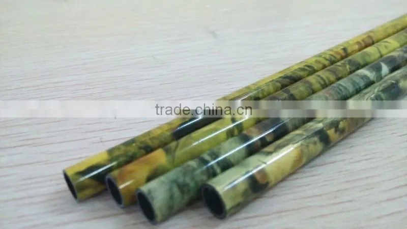 Mixed Camouflag Carbon Fiber Steel Arrows With 100gr Screw-in Points And Blazer Vanes