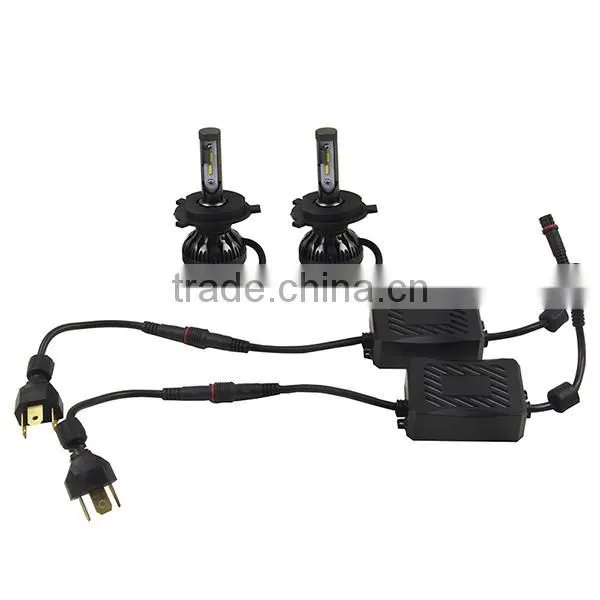 28W 45w 7100LM LED HEADLIGHT BULBS H4 6000K WHITE HIGH LOW BEAM