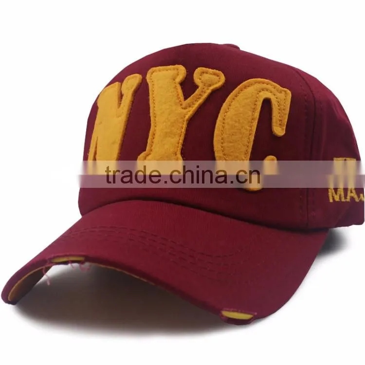 100% cotton golf baseball caps dad hats