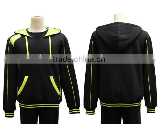 Hot Selling Promotion Cheap Bulk Wholesale Men Fleece Hoody Tracksuit Sportswear Sets Pullover Custom Logo