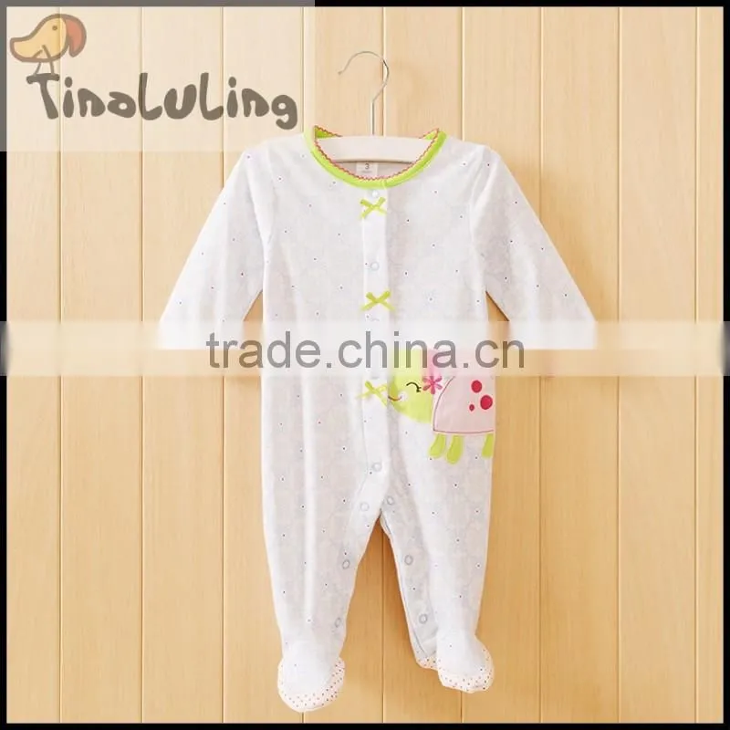 2015 top fashion winter turtle footed pajamas,cute girls fleece animal pajamas toddler footed pajamas