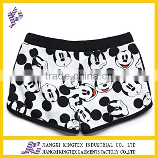 custom mickey design kids short pants,printing kids short pants,hot sell mickey short pants